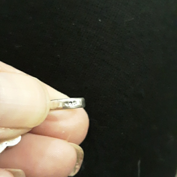 New Ammonite Fossil 925 Silver Pendant. - Picture 4 of 4